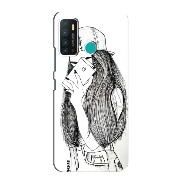 Чохол з принтом «Фото дівчини» для Infinix Hot 9 / Hot 9 Pro Чохол з принтом «Фото дівчини» для Infinix Hot 9 / Hot 9 Pro