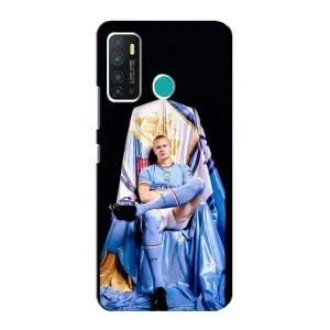 Чехлы с футболистом Ерлинг Холанд для Infinix Hot 9 / Hot 9 Pro (AlphaPrint) (футболист Холанн)