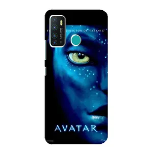 Чехлы с фильма АВАТАР для Infinix Hot 9 / Hot 9 Pro (AlphaPrint) (глаз Аватара)