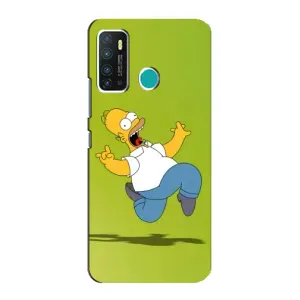 Чjхол з Сімпсонами для Infinix Hot 9 / Hot 9 Pro (VPrint) (Гомер Сімпсон)