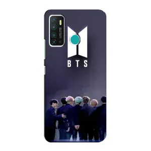 Чехлы BTS для Infinix Hot 9 / Hot 9 Pro (AlphaPrint) (Группа BTS)