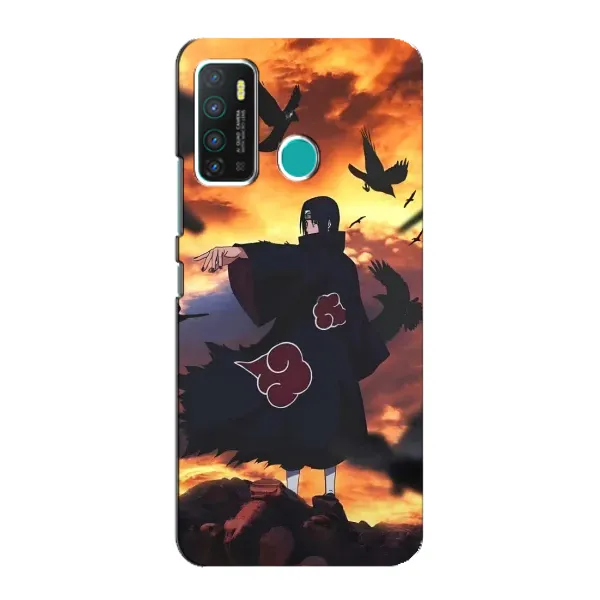 Чехол с принтом «Итачи с воронами» для Infinix Hot 9 / Hot 9 Pro