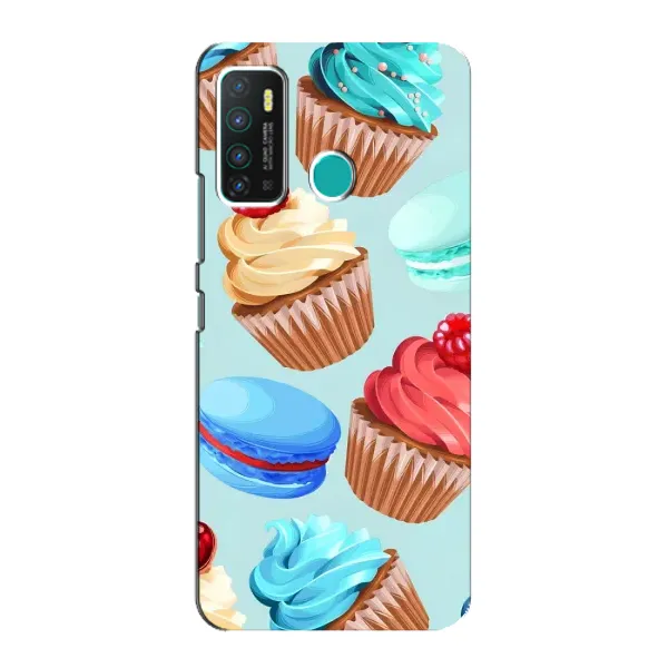 Чехол с принтом «Кексики» для Infinix Hot 9 / Hot 9 Pro Чехол с принтом «Кексики» для Infinix Hot 9 / Hot 9 Pro