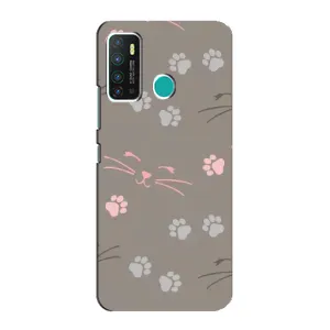 Чохол з малюнком кіт на Infinix Hot 9 / Hot 9 Pro (Лапи і вуса)