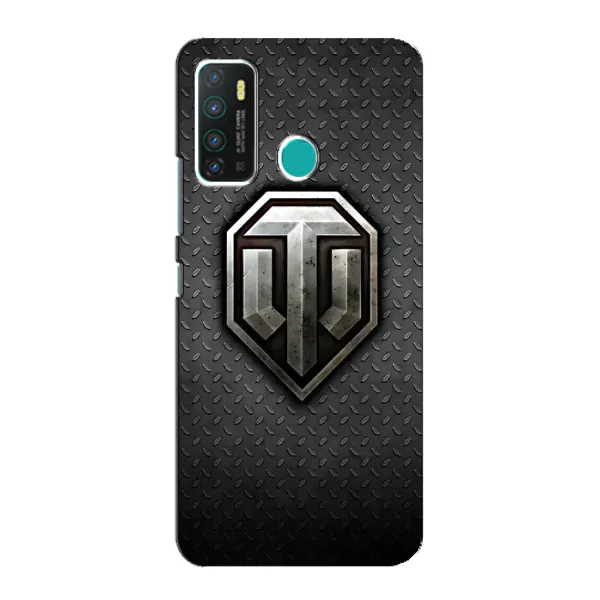 Чехол с принтом «Лого Tanks» для Infinix Hot 9 / Hot 9 Pro Чехол с принтом «Лого Tanks» для Infinix Hot 9 / Hot 9 Pro