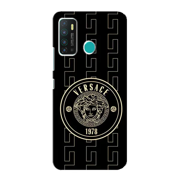 Чехол с принтом «Лого Версаче» для Infinix Hot 9 / Hot 9 Pro
