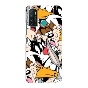Популярные Чехлы с картинками для Инфиникс Хот 9 / Хот 9 Про (Looney Tunes)