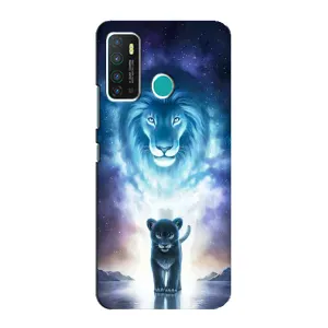 Чехол со Львом для Infinix Hot 9 / Hot 9 Pro (VPrint) (Маленький лев)