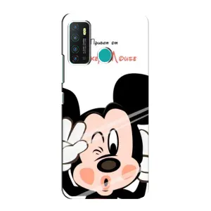 Міккі Маус чохол для Infinix Hot 9 / Hot 9 Pro (AlphaPrint - Мультяшні) (Маус Міккі)