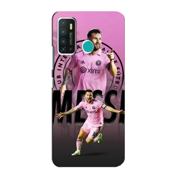 Чехол с принтом «Messi Miami» для Infinix Hot 9 / Hot 9 Pro