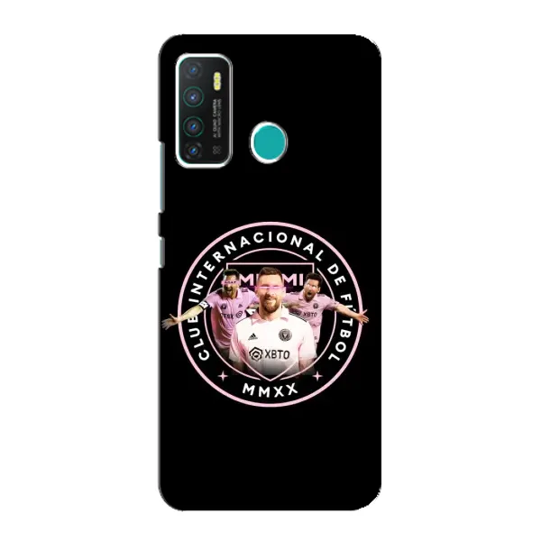 Чехол с принтом «Месси в лого» для Infinix Hot 9 / Hot 9 Pro