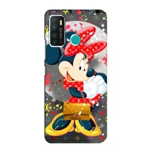 Чехол Disney Mouse Infinix Hot 9 / Hot 9 Pro (PREMIUMPrint) (Minni с бантиком)