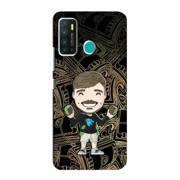 Чехол с принтом «Mister Beast» для Infinix Hot 9 / Hot 9 Pro