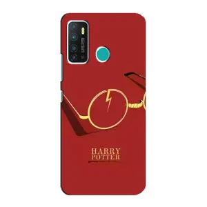 Чехлы с Гарри Поттером для Infinix Hot 9 / Hot 9 Pro (AlphaPrint) (очки Гарри)