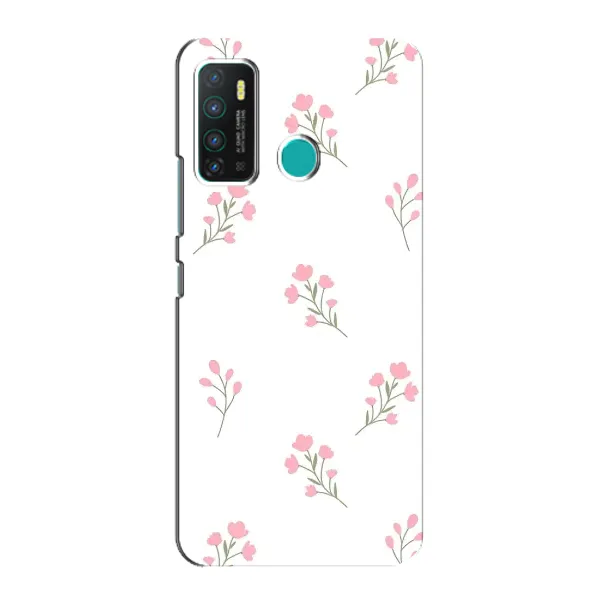 Чехол с принтом «Розовые цветы» для Infinix Hot 9 / Hot 9 Pro Чехол с принтом «Розовые цветы» для Infinix Hot 9 / Hot 9 Pro