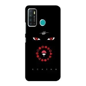 Чехлы на тему: Итачи Учиха для Infinix Hot 9 / Hot 9 Pro (AlphaPrint) (глаза Итачи)