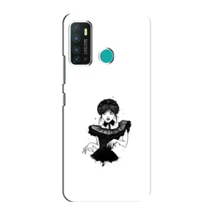 Чохли Венсдей на Infinix Hot 9 / Hot 9 Pro Уенсдей (AlphaPrint) (танець Венздей)