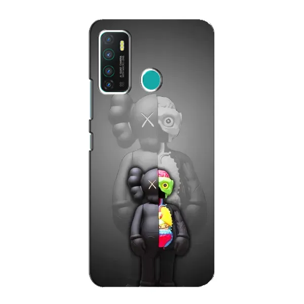 Чехол с принтом «Тело Bearbrick» для Infinix Hot 9 / Hot 9 Pro