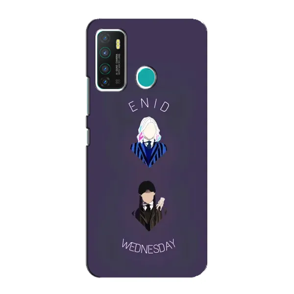 Чохол з принтом «Венздей і подруга» для Infinix Hot 9 / Hot 9 Pro
