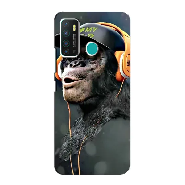 Чохол з принтом «В навушниках» для Infinix Hot 9 / Hot 9 Pro