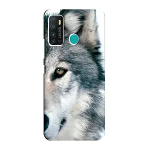 Чехлы с картинками животных Infinix Hot 9 / Hot 9 Pro (Волк)