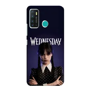 Чохли Венсдей на Infinix Hot 9 / Hot 9 Pro Уенсдей (AlphaPrint) (Wednesday)