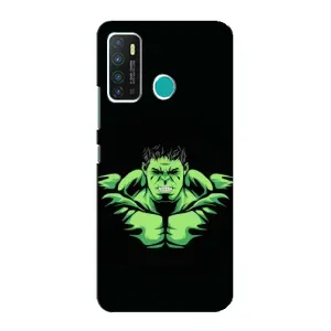Чохли з героями Марвел Infinix Hot 9 / Hot 9 Pro (VPrint) (Зелений Халк)