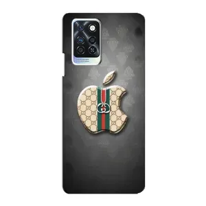 Чехлы ГУЧЧИ для Инфиникс Ноут 10 Про (AlphaPrint) (Apple gucci)