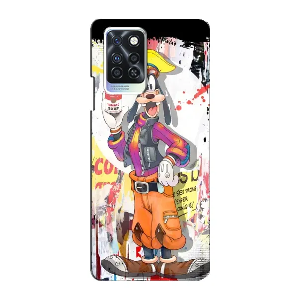 Чохол з принтом «Bad Wolf» для Infinix Note 10 Pro