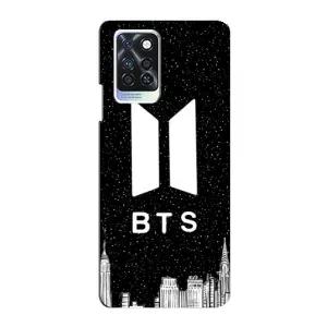 Чехлы BTS для Infinix Note 10 Pro (AlphaPrint) (БТС Лого)