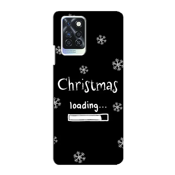 Чохол з принтом «Christmas loading» для Infinix Note 10 Pro