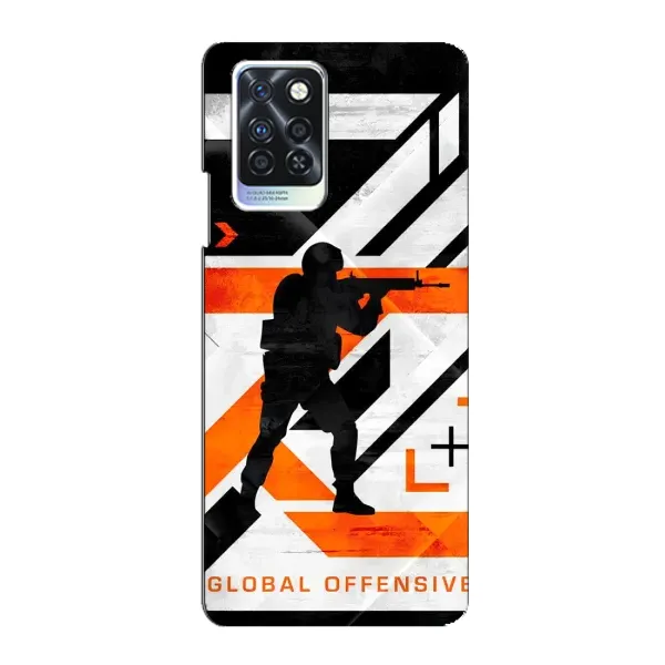 Чехол с принтом «Cs:Go» для Infinix Note 10 Pro