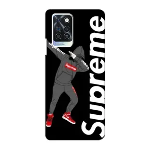 Чехол для Infinix Note 10 Pro с картинкой Supreme (AlphaPrint) (Деб Суприм)