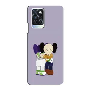 Чехлы для Infinix Note 10 Pro - Bearbrick Louis Vuitton (PREMIUMPrint) (Дружба Беарбрик)
