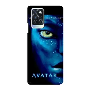 Чехлы с фильма АВАТАР для Infinix Note 10 Pro (AlphaPrint) (глаз Аватара)