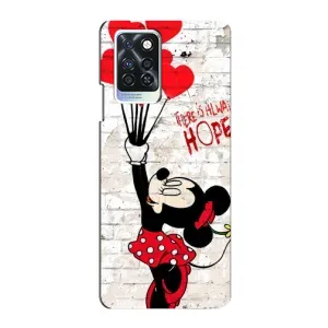 Чехол Disney Mouse Infinix Note 10 Pro (PREMIUMPrint) (Heart Minni)