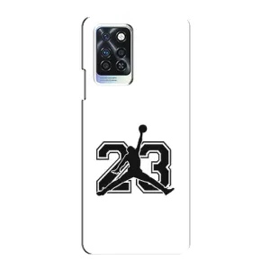 Чехлы для Infinix Note 10 Pro - с картинкой JORDAN (AlphaPrint) (Jordan 23)