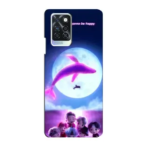 Чехлы BTS для Infinix Note 10 Pro (AlphaPrint) (КИТ BTS)