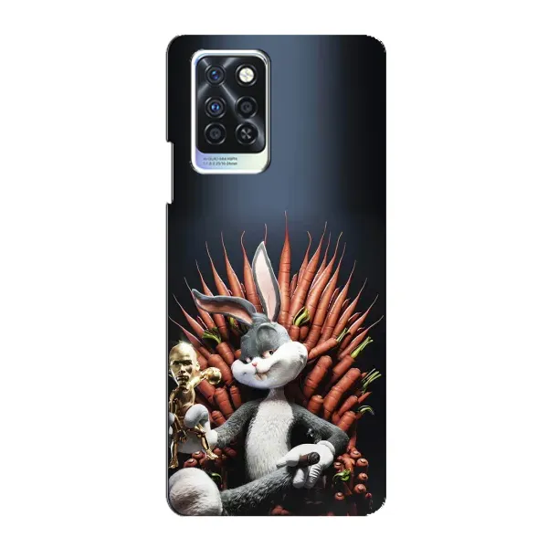 Чохол з принтом «Король Кролик» для Infinix Note 10 Pro