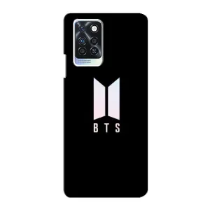 Чехлы BTS для Infinix Note 10 Pro (AlphaPrint) (Лого BTS)