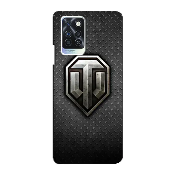 Чехол с принтом «Лого Tanks» для Infinix Note 10 Pro