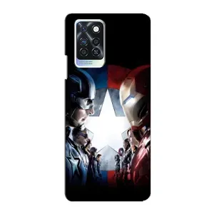 Чехлы с героями Марвел Infinix Note 10 Pro (VPrint) (Марвел стайл)