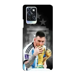 Чехлы для Infinix Note 10 Pro (Leo чемпион) (AlphaPrint) (Месси Чемпион)