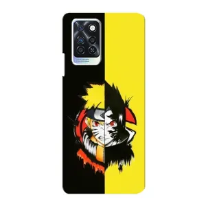 Naruto Anime Чехлы для Инфиникс Ноут 10 Про (AlphaPrint) (Наруто-Итачи)