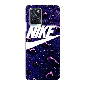 Чехол для Infinix Note 10 Pro - с принтом Найк (AlphaPrint) (Найк принт)