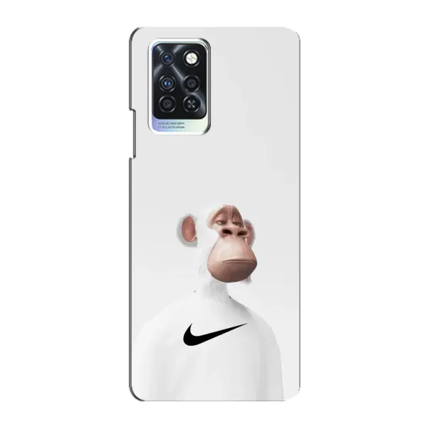 Чехол с принтом «обезьяна NFT Nike» для Infinix Note 10 Pro