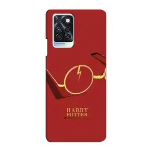 Чехлы с Гарри Поттером для Infinix Note 10 Pro (AlphaPrint) (очки Гарри)