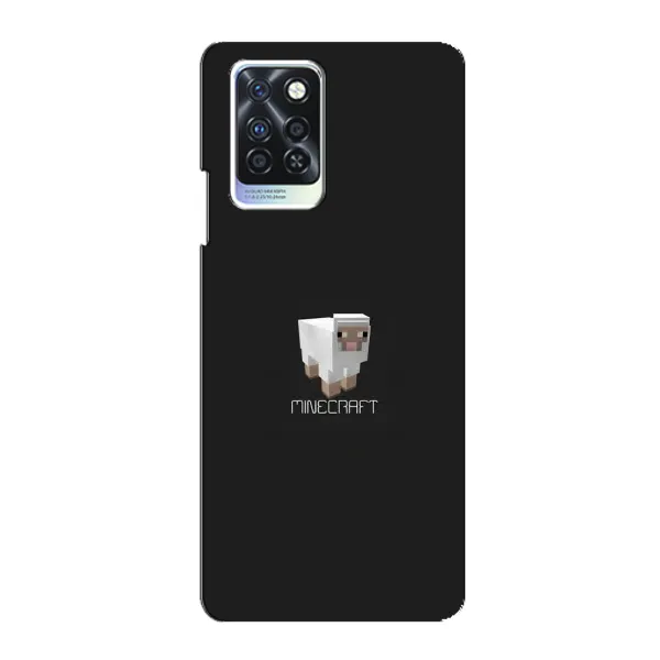 Чохол з принтом «Овечка Майнкрафт» для Infinix Note 10 Pro