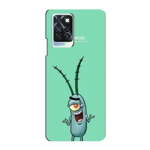 Чехол с принтом «Персонаж Планктон» для Infinix Note 10 Pro
