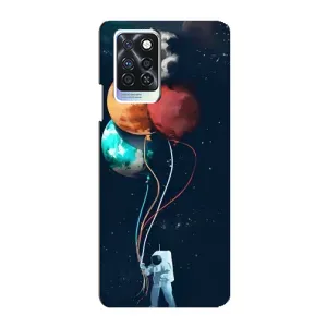 Космические Чехлы для Инфиникс Ноут 10 Про (VPrint) (Планеты шарики)